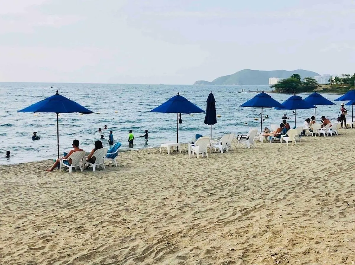 Apartamento De Lujo Frente Al Mar Con Playa Privada! Santa Marta