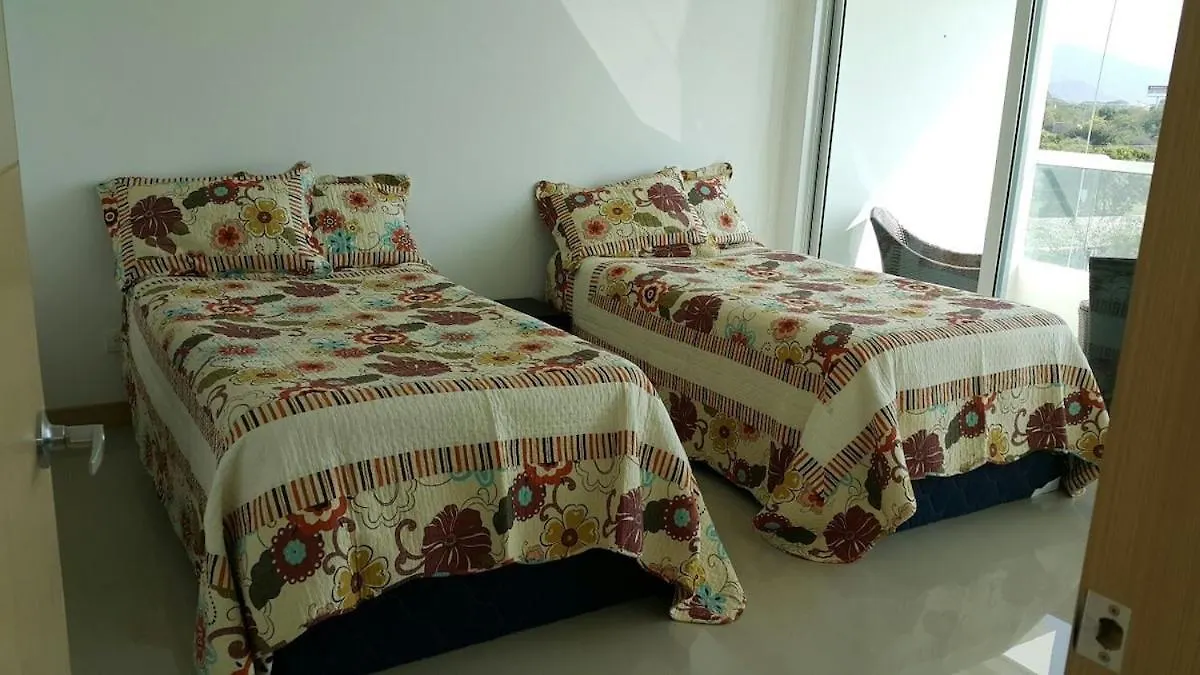 Apartamento De Lujo Frente Al Mar Con Playa Privada! Santa Marta  Apartment